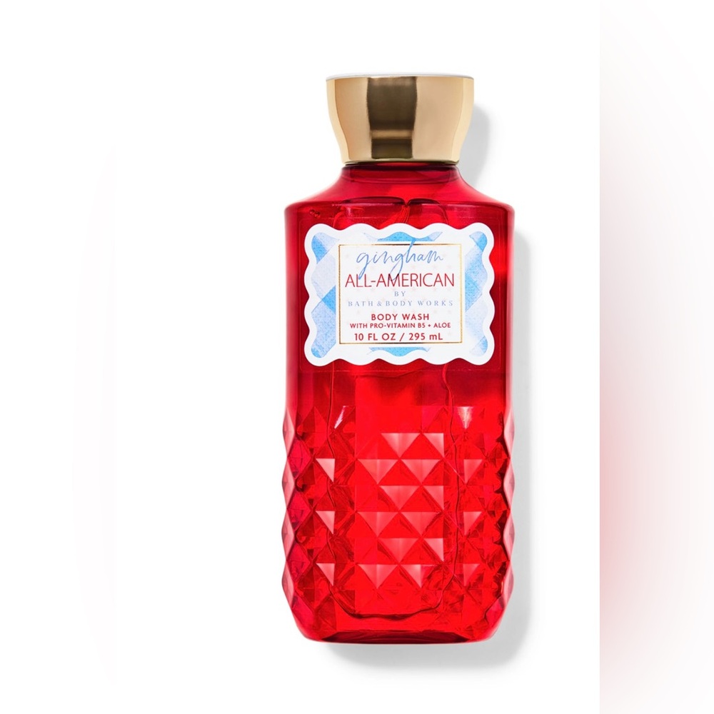 Bath and Body Works Gingham All American Body Wash
